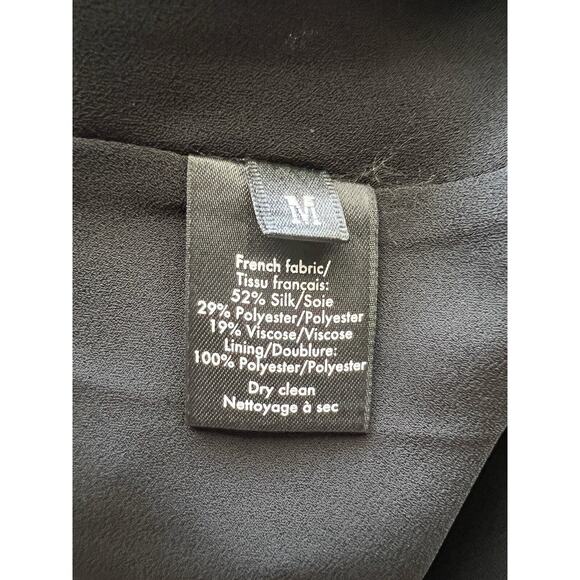 Co Collections Silk Velvet Glitter Jacquard A-line Skirt Holiday Medium j16 - Picture 4 of 5